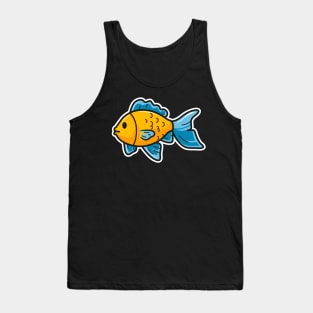 Fish Cartoon Tank Top